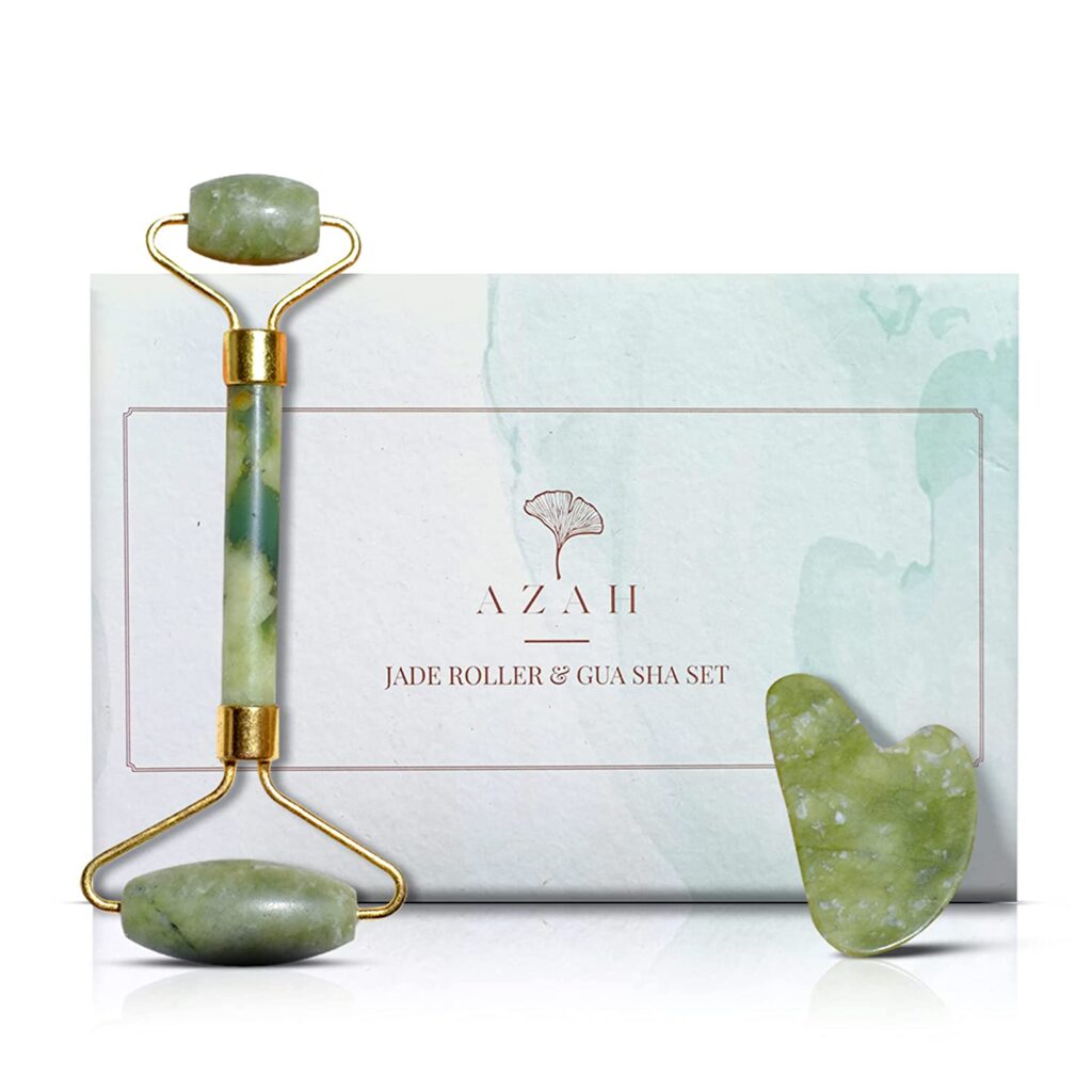 Azah jade roller and gua sha