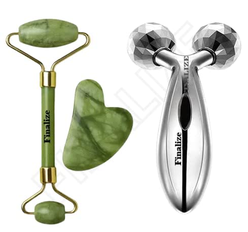 finalize manual roller and jade roller with gua sha